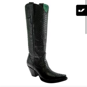 Corral Black Pythonh Women's Cowboy Boots